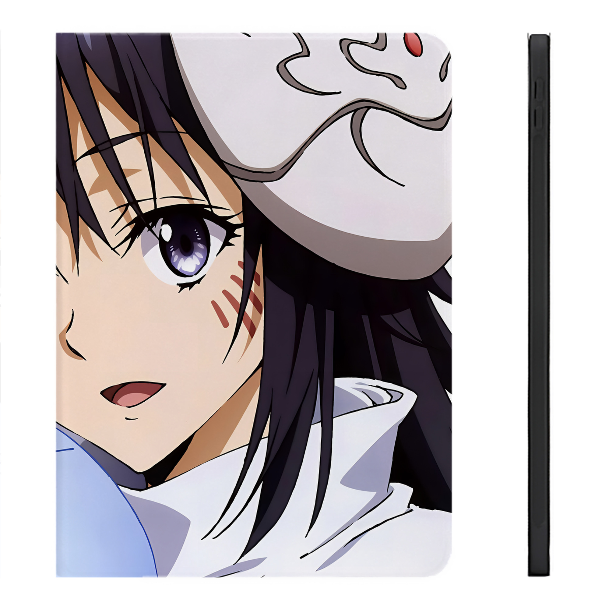 （画像用） 転スラ Regarding Reincarnated to Slime IPadケース ペンホルダー付き ブックスタイルデザイン